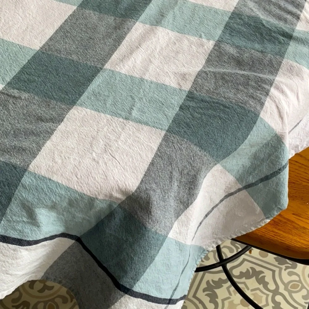 IKEA tablecloth ‘Rutig’ 57” by 94” 100% cotton